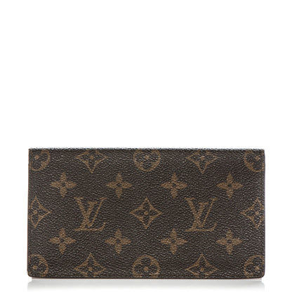 Louis Vuitton Monogram Simple Checkbook Holder Wallet Cover 1 of 5