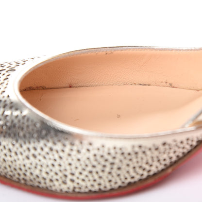 Christian Louboutin Specchio Mini Glitter Galupump 70 Pumps 37 Light Gold 9 of 14