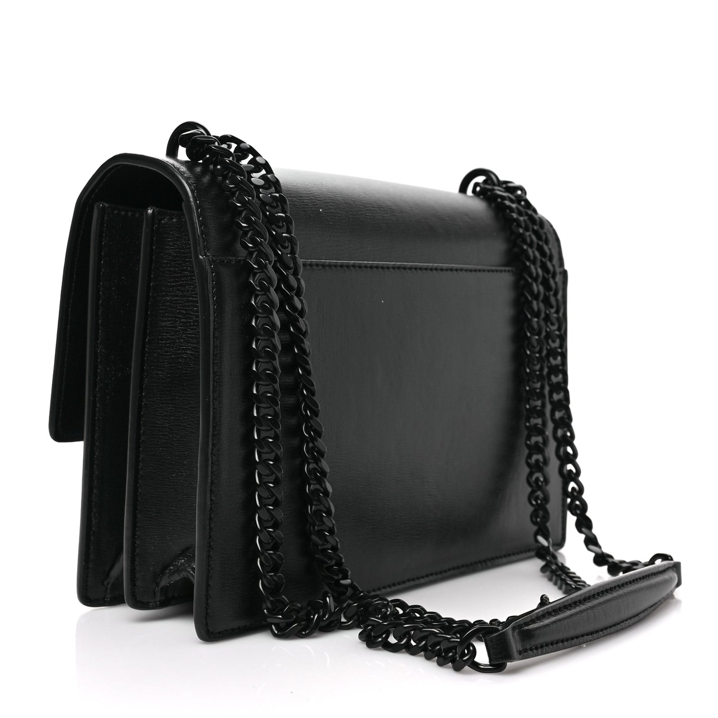 Calfskin Medium Monogram Monochrome Sunset Black