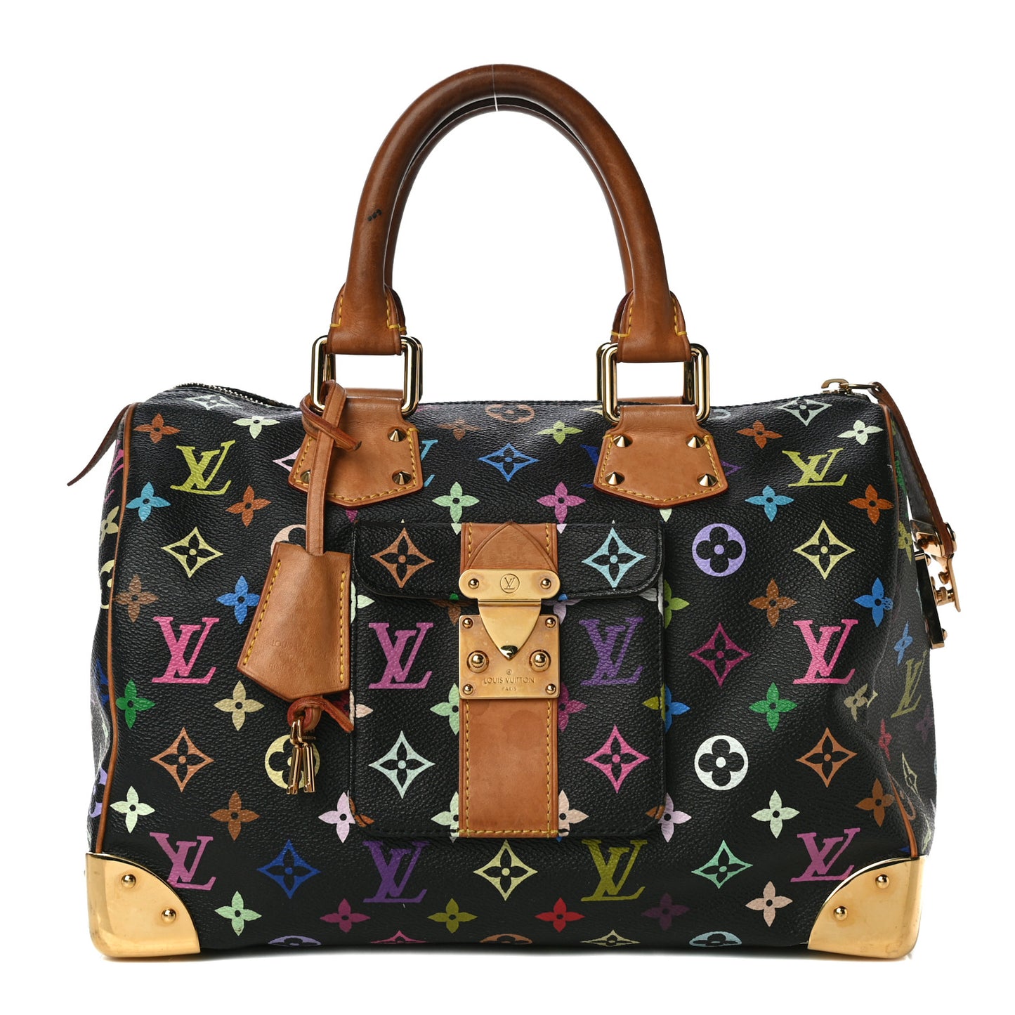 Monogram Multicolor Speedy 30 Black