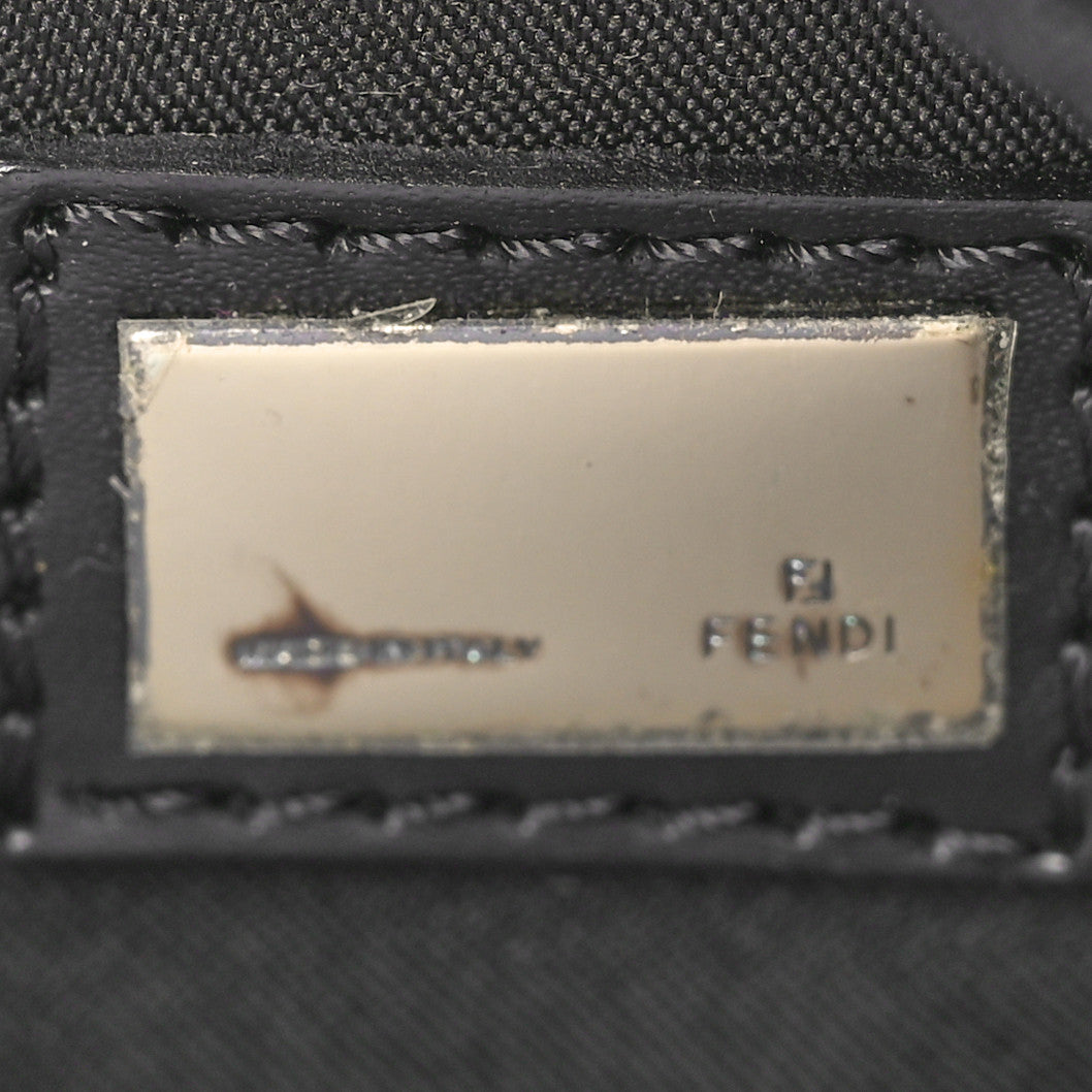 Fendi Zucchino Mini Mama Baguette Black 6 of 11