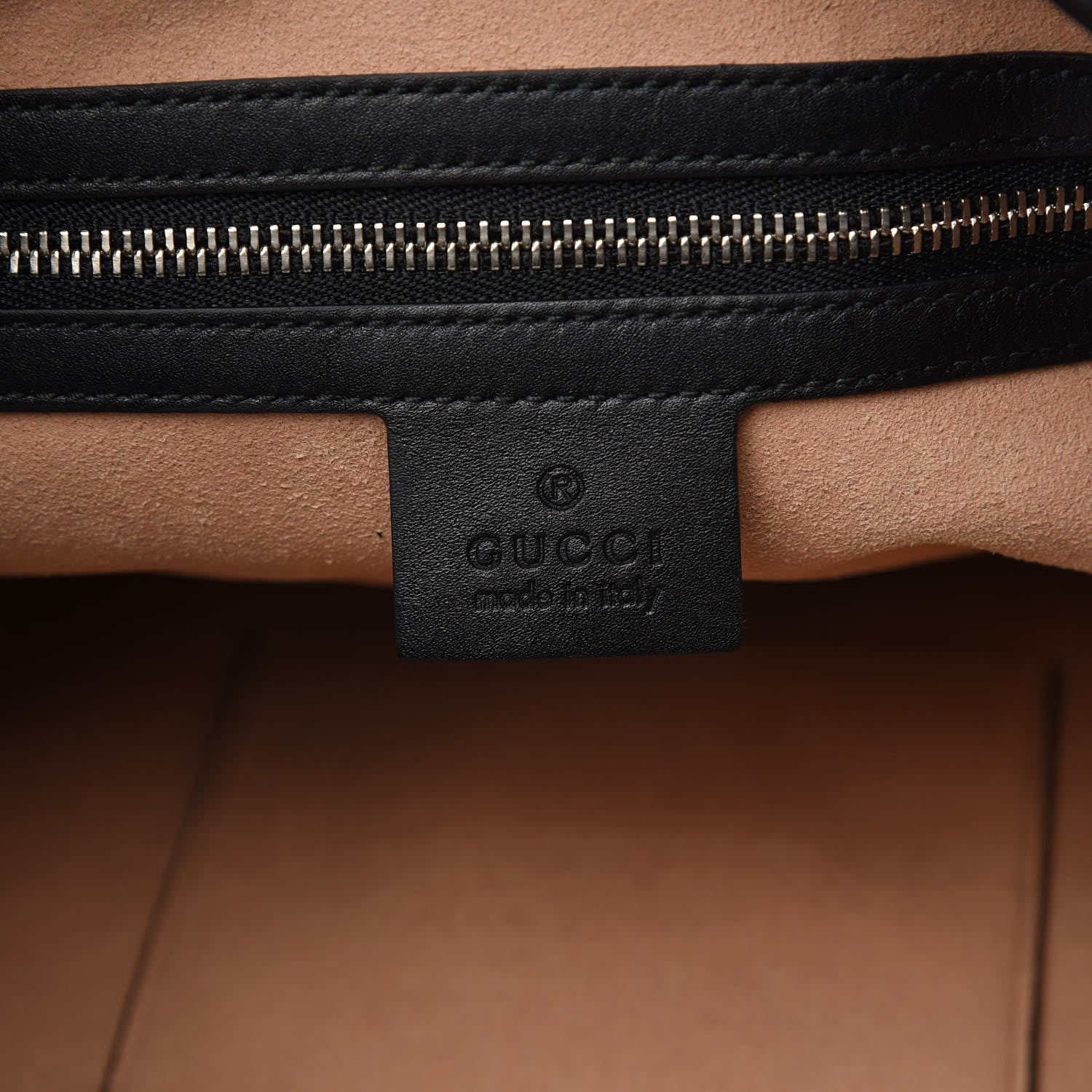 Gucci Calfskin Web Medium Dionysus Hobo Black 6 of 7