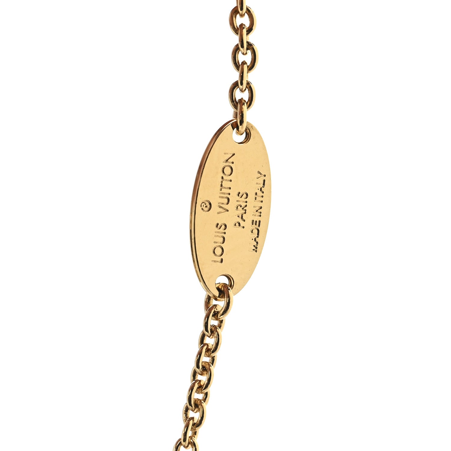 Louis Vuitton Pearl LV Floragram Bracelet Gold 4 of 5