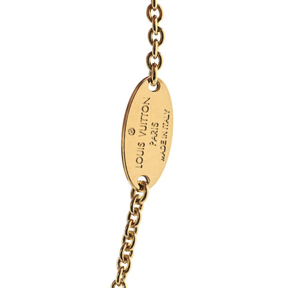 Louis Vuitton Pearl LV Floragram Bracelet Gold 4 of 5