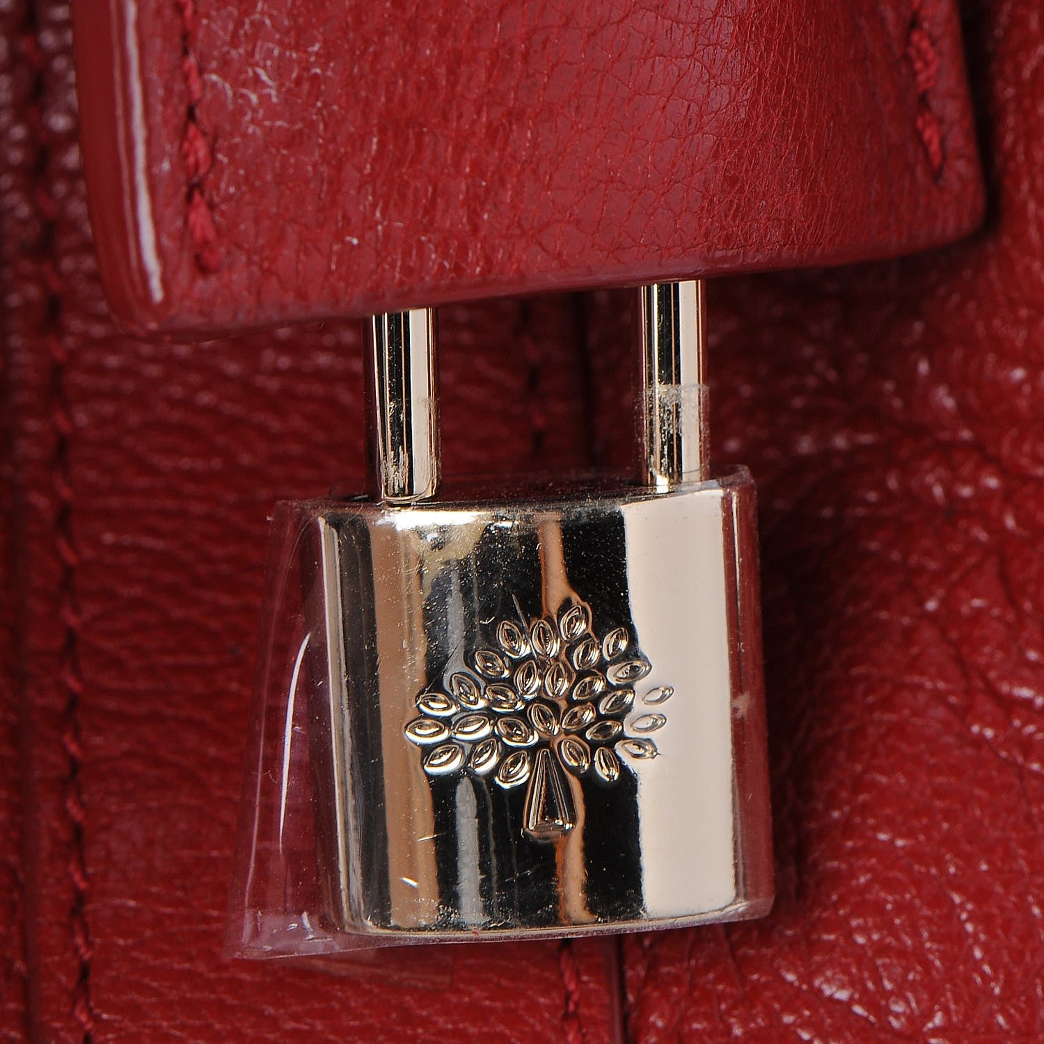Mulberry Goatskin Small Bayswater Red 8 of 18