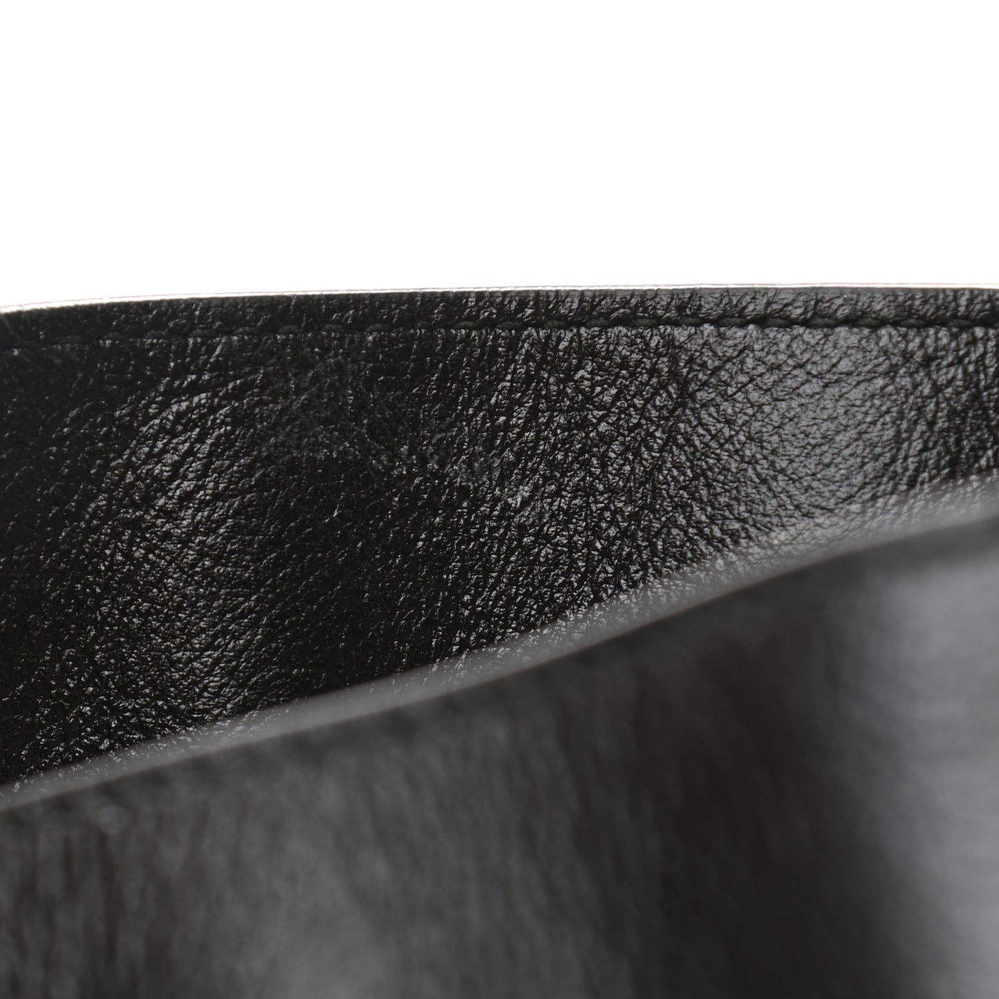 Calfskin Large Rajah Chain Tote Black