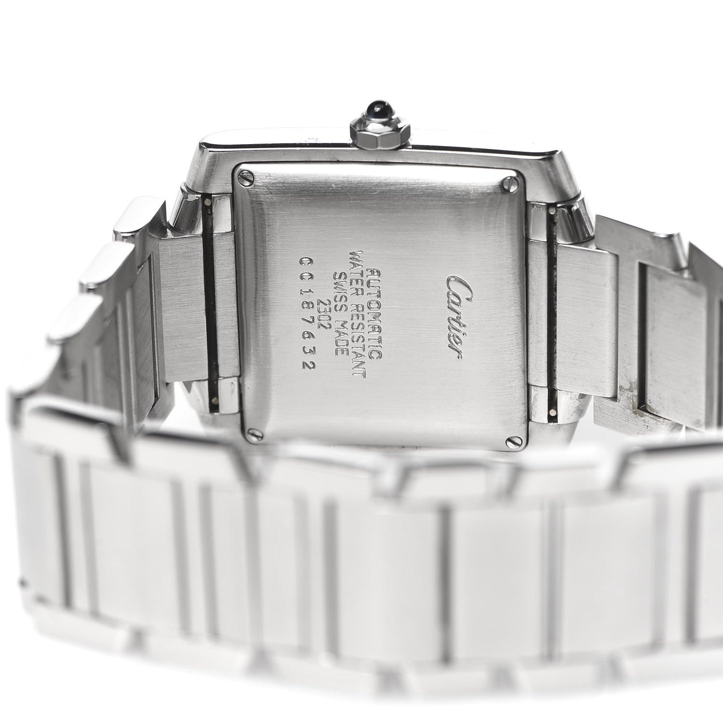 Stainless Steel 28mm Tank Francaise Automatic Watch