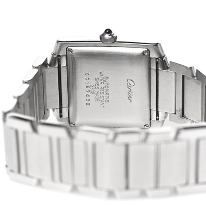 Cartier Stainless Steel 28mm Tank Francaise Automatic Watch 5 of 7