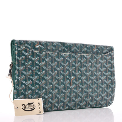 Goyard Goyardine Sainte Marie Soft Clutch Green 4 of 8