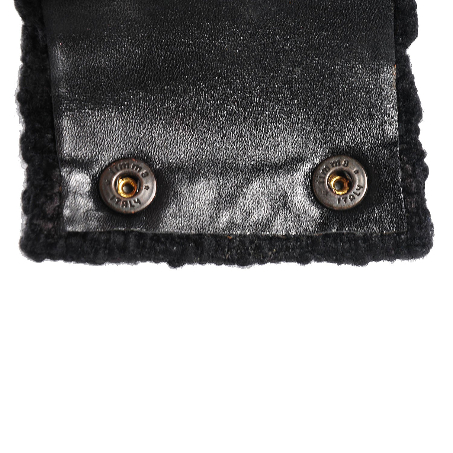 Chanel Tweed Cuff w Removable Gripoix Brooch Black 5 of 14