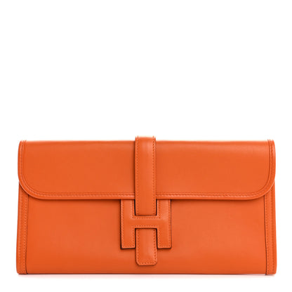 Hermes Swift Jige Elan 29 Clutch Orange 1 of 7