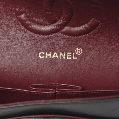 Chanel Lambskin Quilted Medium Double Flap Black 6 of 16