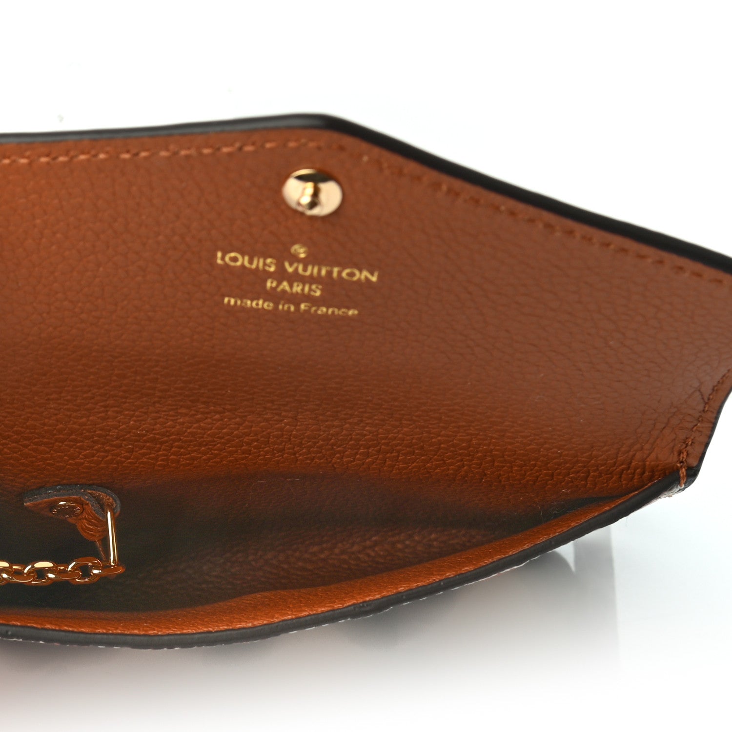 Louis Vuitton Empreinte Monogram Giant Wild At Heart Key Pouch Caramel 6 of 6