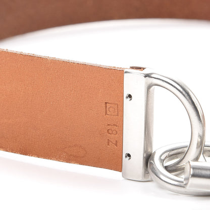 Hermes Vache Hunter Chaine D'Ancre Belt 75 Natural 6 of 8