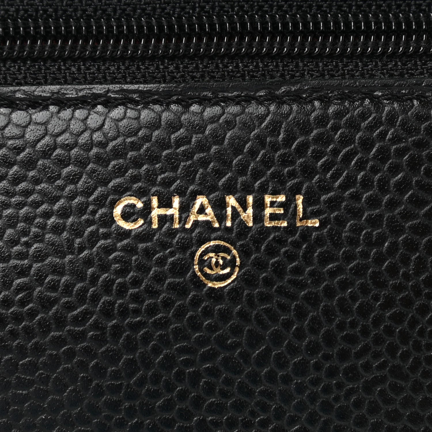 Chanel Caviar Quilted Wallet On Chain WOC Black 7 of 13