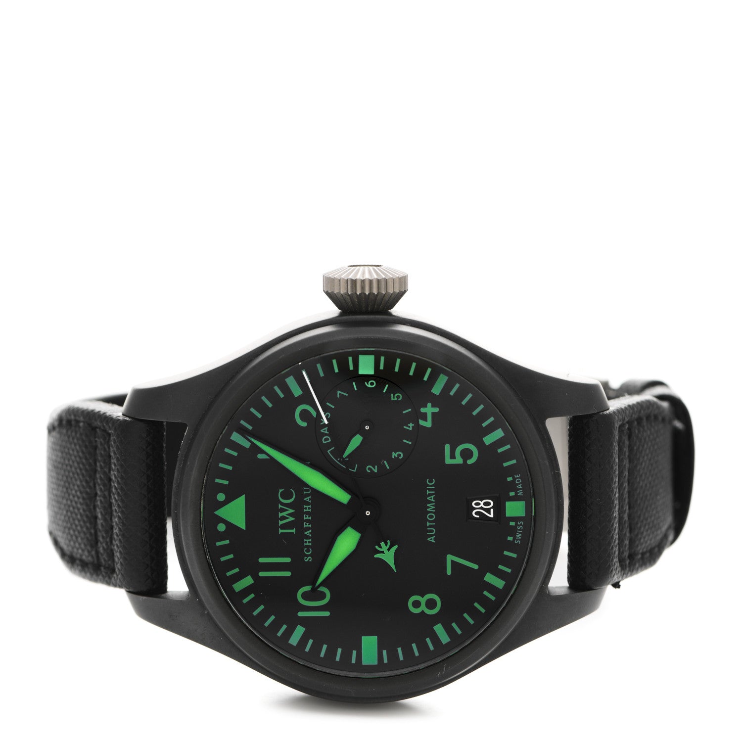 IWC Stainless Steel Ceramic Nylon 46mm Top Gun Edition Big Pilot Automatic Watch Black IW501903 2 of 5