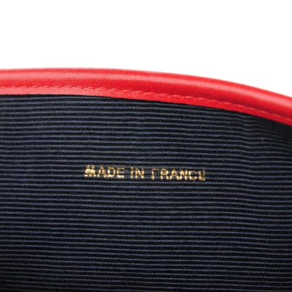Chanel Jersey Quilted Mini Square Flap Red 6 of 8