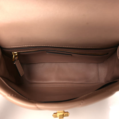 Valentino Garavani Nappa Medium Roman Stud Shoulder Bag Rose Cannelle 5 of 8