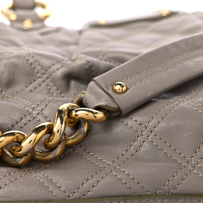Marc Jacobs Calfskin Quilted Alyona Grey 23 of 24
