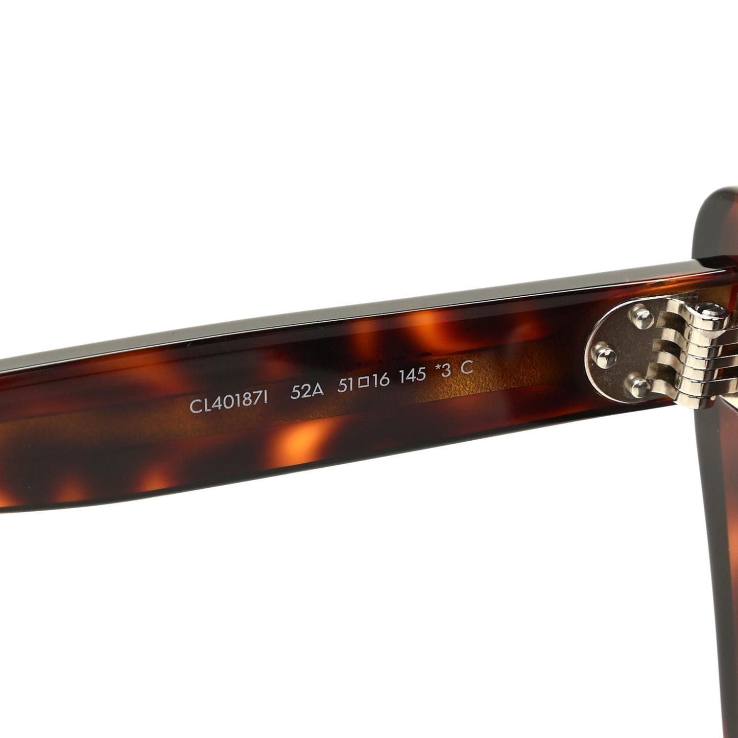 Acetate Cat Eye Sunglasses CL40187I Dark Havana
