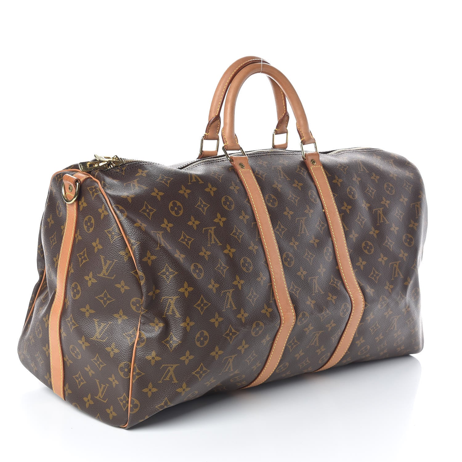 Louis Vuitton Monogram Keepall Bandouliere 55 3 of 16