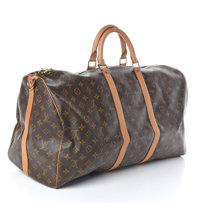 Louis Vuitton Monogram Keepall Bandouliere 55 3 of 16