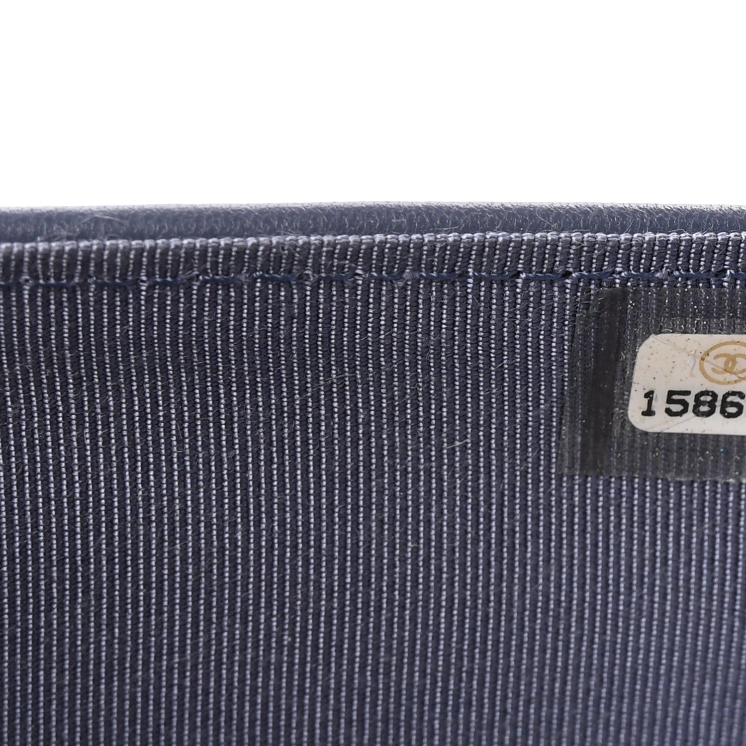 Chanel Lambskin Quilted Yen Wallet Purple 8 of 9