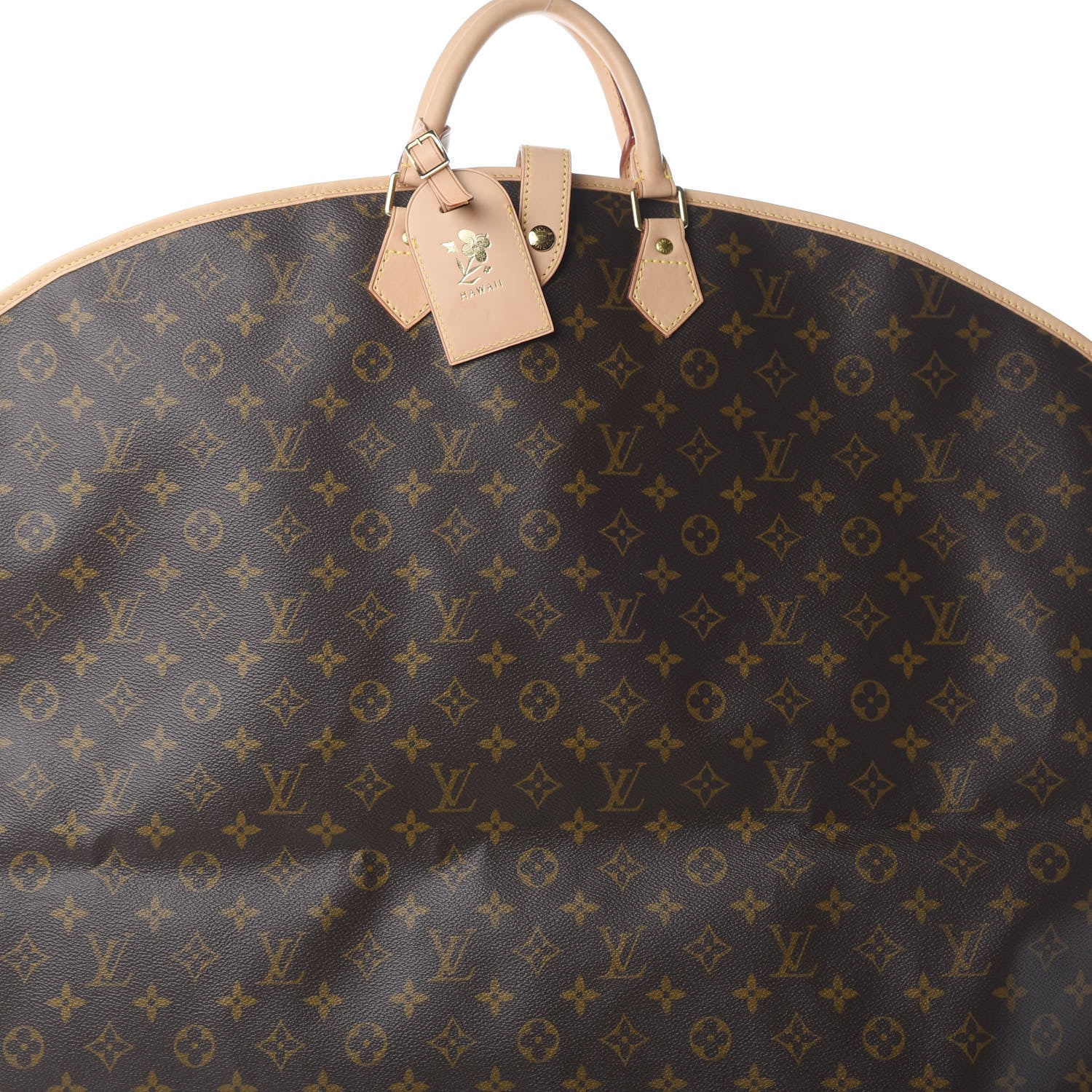Louis Vuitton Monogram Garment Cover 2 Hangers 6 of 9
