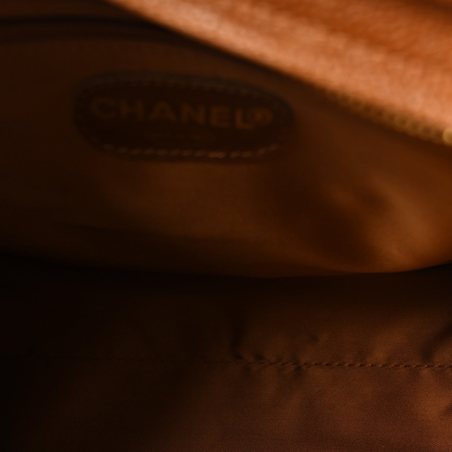 Chanel Caviar CC Tote Brown 5 of 10