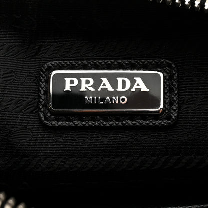 Prada Saffiano Patch Portfolio Case Black 6 of 8