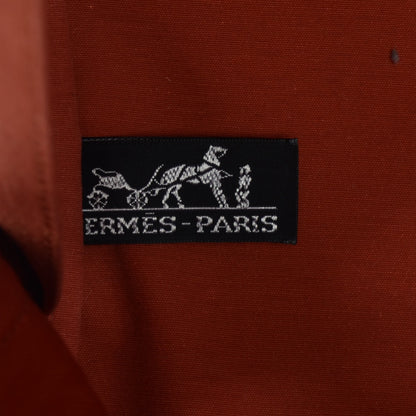 Hermes Buffle Toile Sac A Chien TouTou Brique Potiron 8 of 11