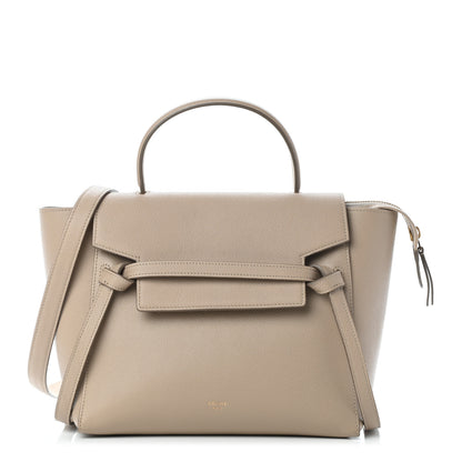 Celine Grained Calfskin Micro Belt Bag Light Taupe 1 of 9