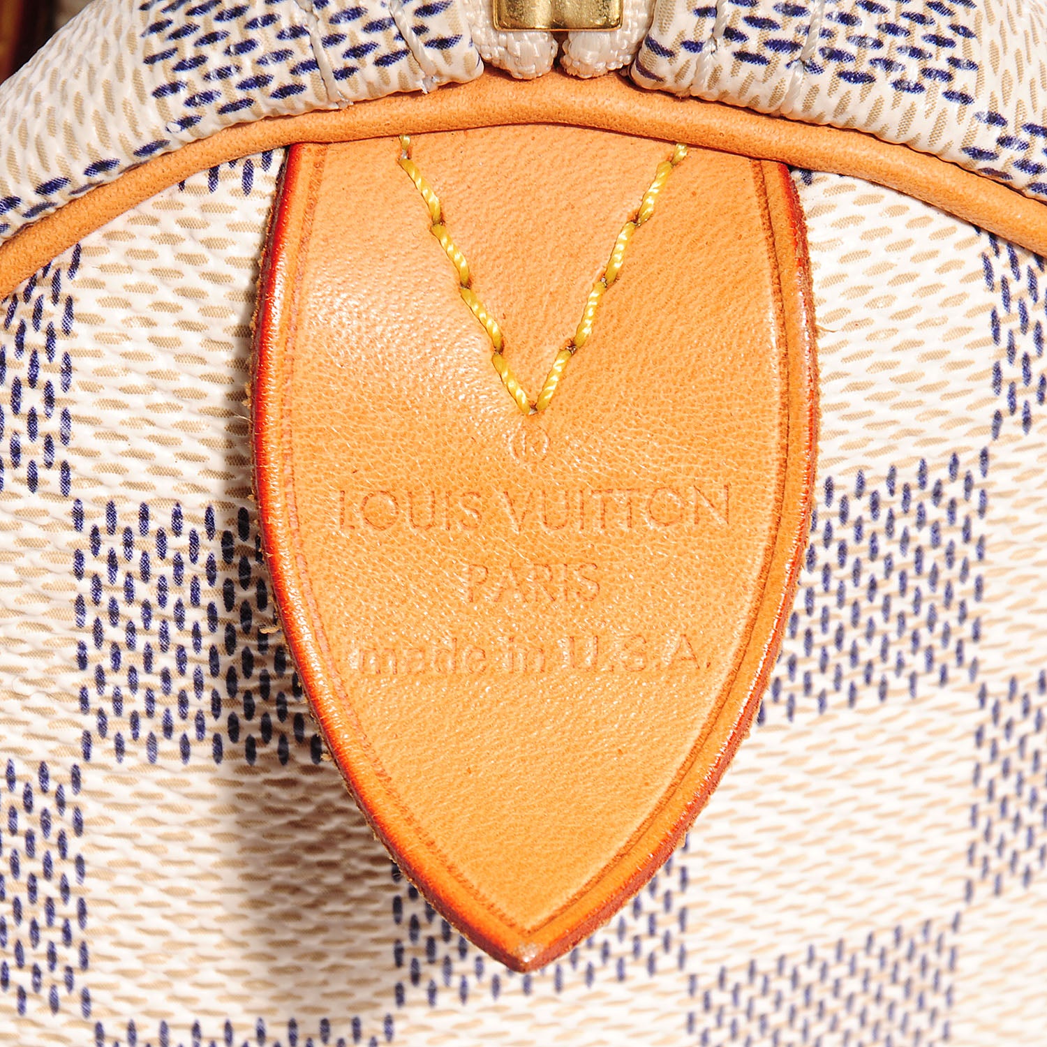 Louis Vuitton Damier Azur Speedy 25 6 of 7