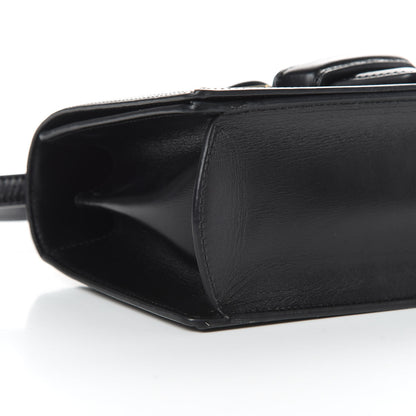 Loewe Calfskin Medium Barcelona Shoulder Bag Black 8 of 15