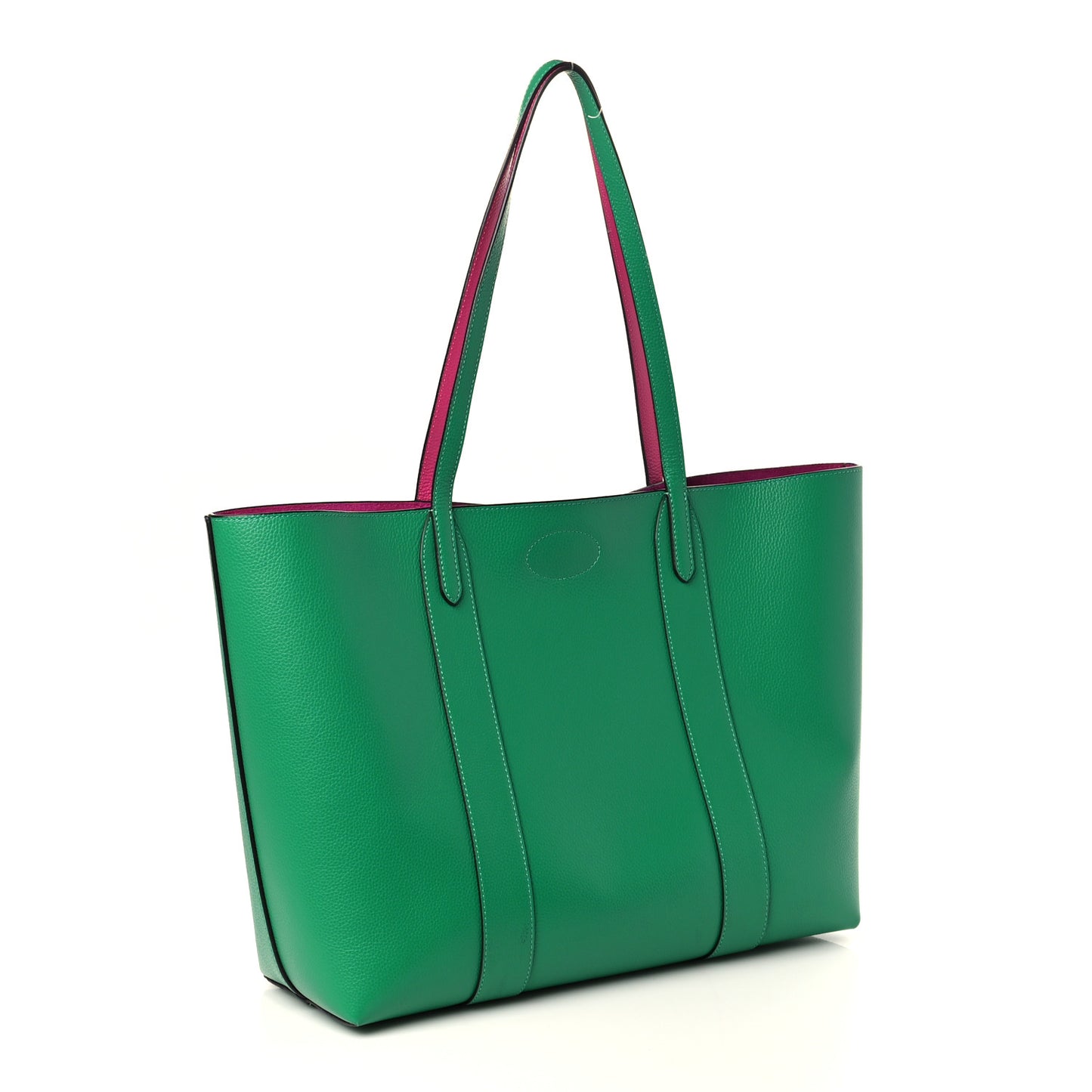 Small Classic Grain Bayswater Tote Lawn Green