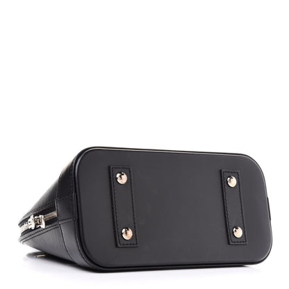 Louis Vuitton Epi Alma BB Black 4 of 12