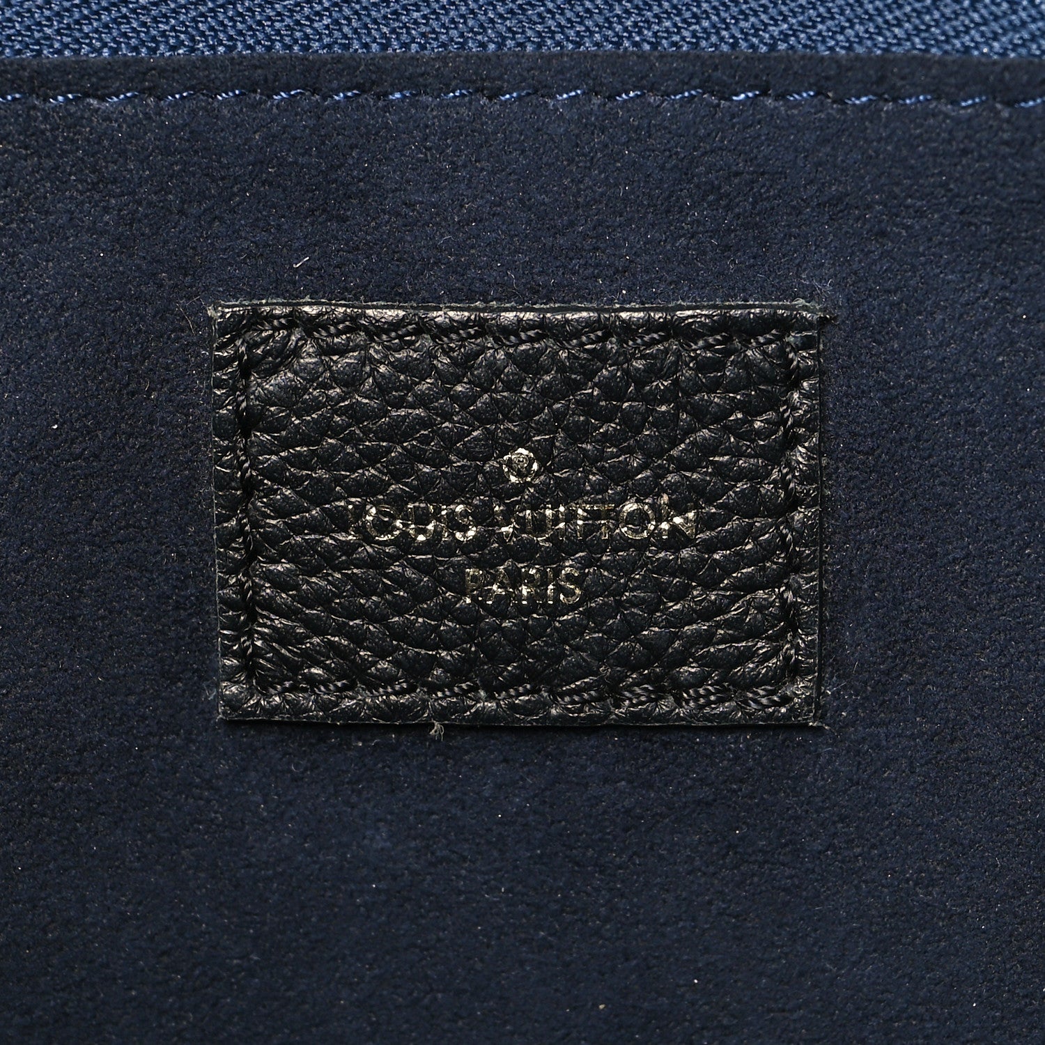Louis Vuitton Empreinte Monogram Giant Neverfull MM Black 7 of 14