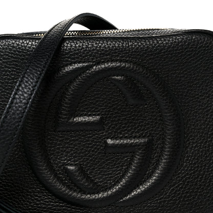 Gucci Pebbled Calfskin Small Soho Disco Bag Black 9 of 12