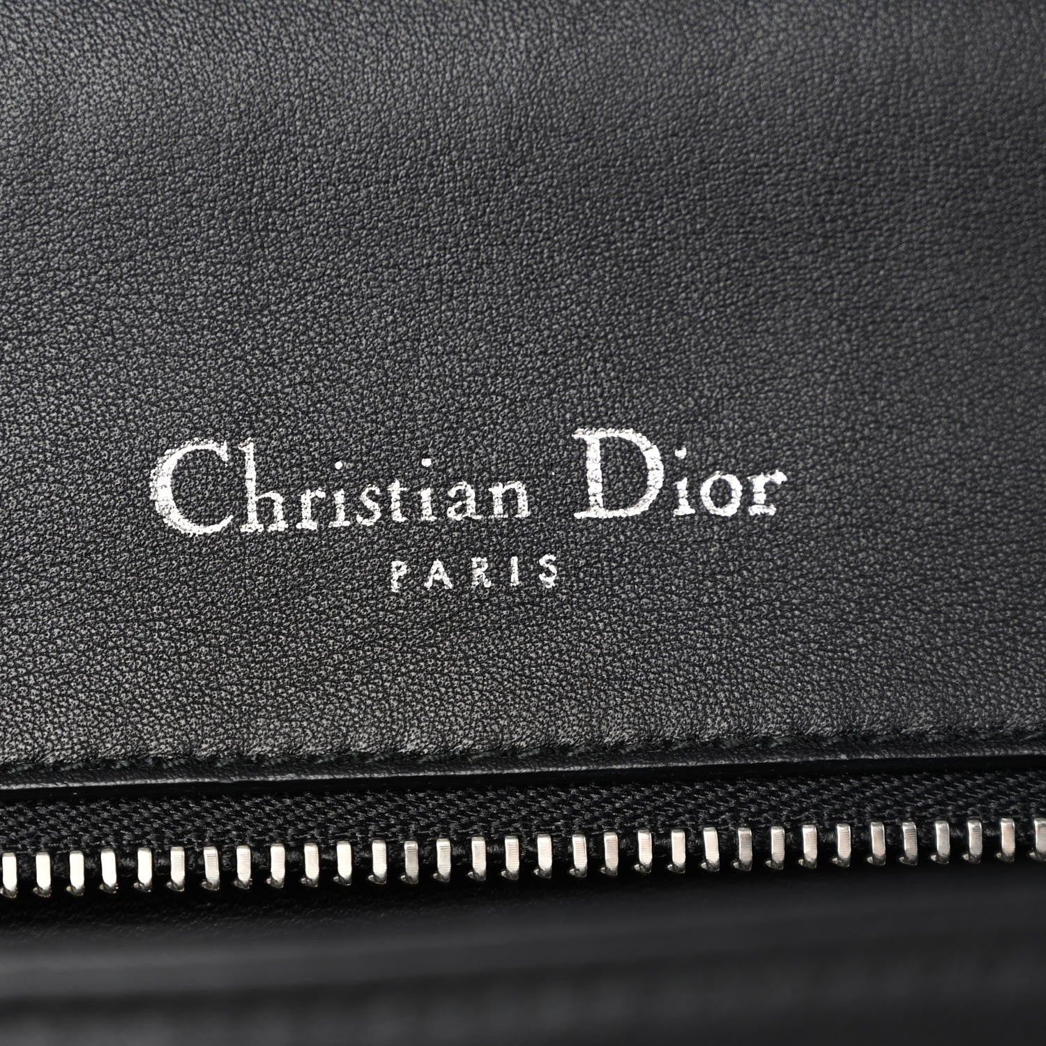 Christian Dior Calfskin Paradise Diorama Flap Bag Black 6 of 9