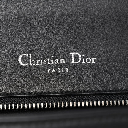 Christian Dior Calfskin Paradise Diorama Flap Bag Black 6 of 9