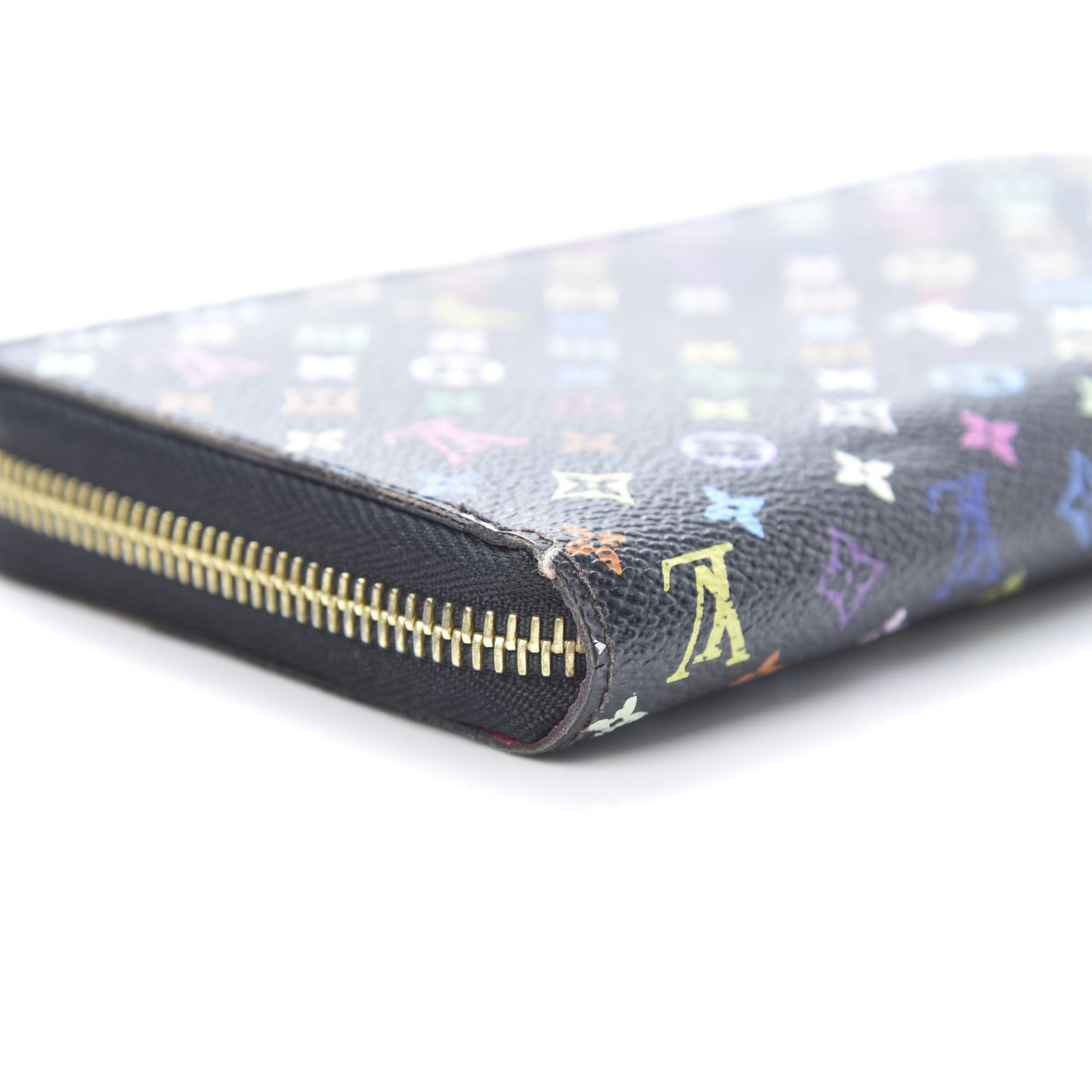 Monogram Multicolor Zippy Wallet Black Grenade