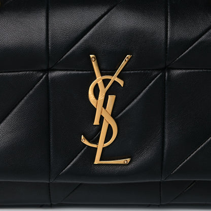 Saint Laurent Lambskin Patchwork Monogram Small Jamie Black 10 of 16