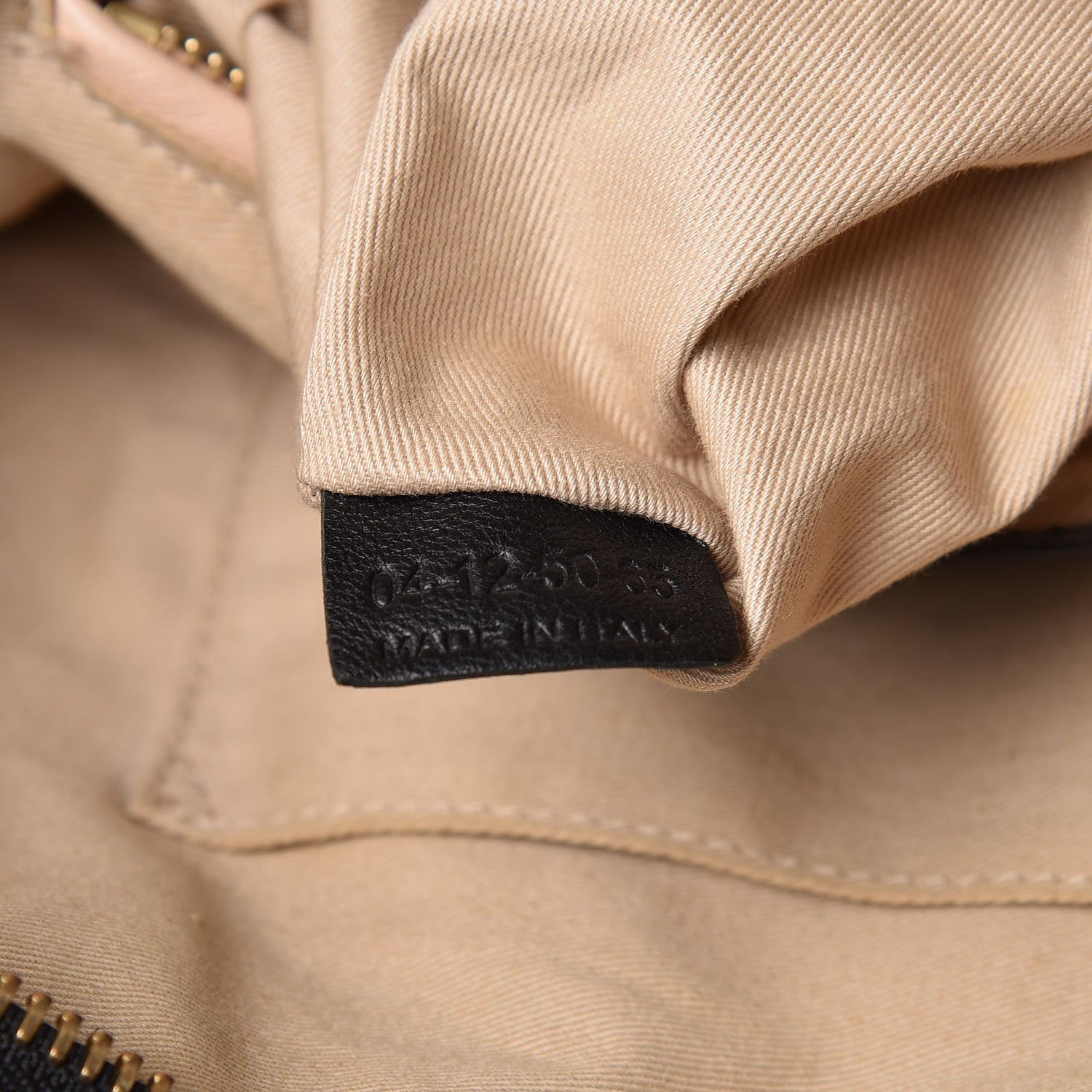 Chloe Calfskin Medium Military Paraty Black 7 of 25