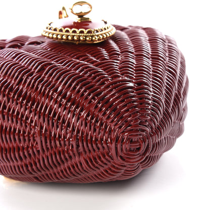 Dolce & Gabbana Painted Wicker Heart Box Rosso 5 of 9