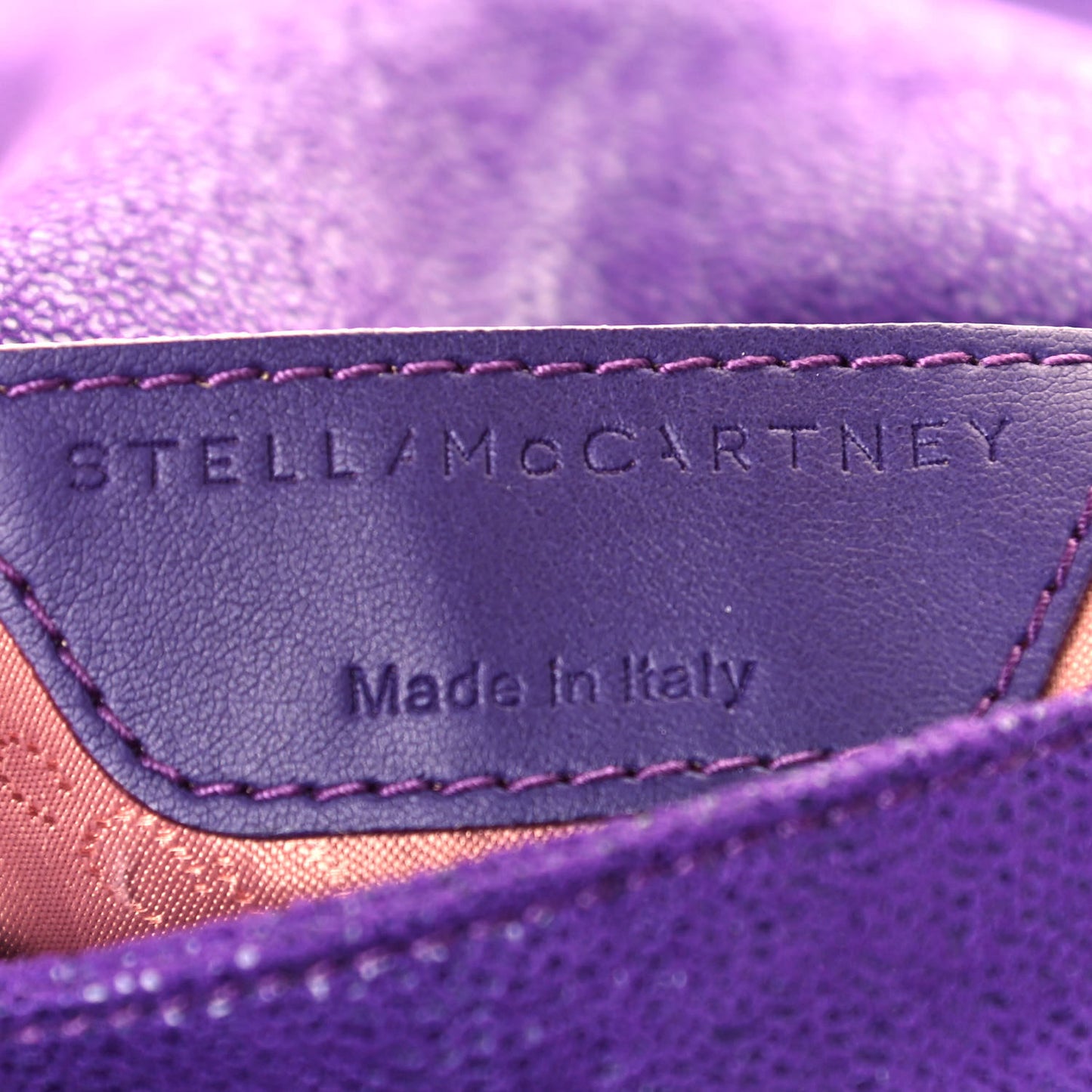 Shaggy Deer Falabella Crossbody Bag Bright Purple