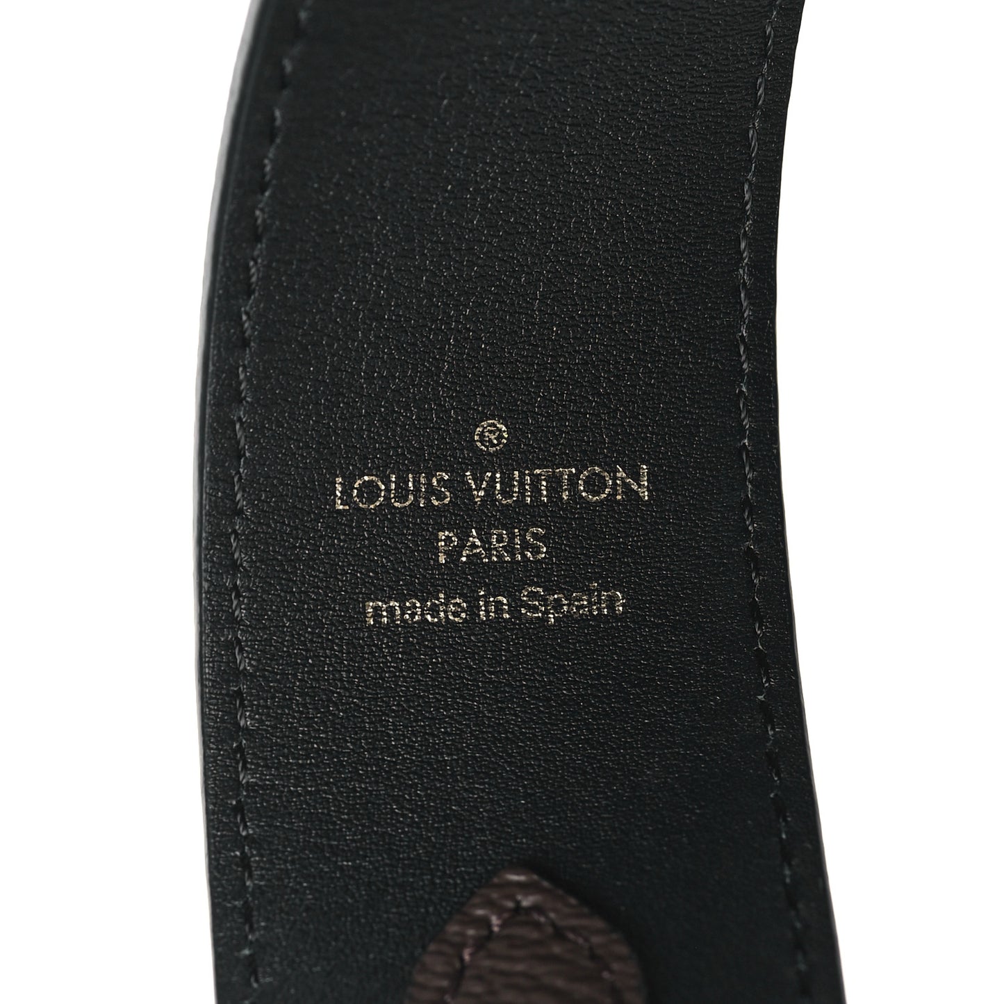 Monogram Bandouliere Shoulder Strap Black