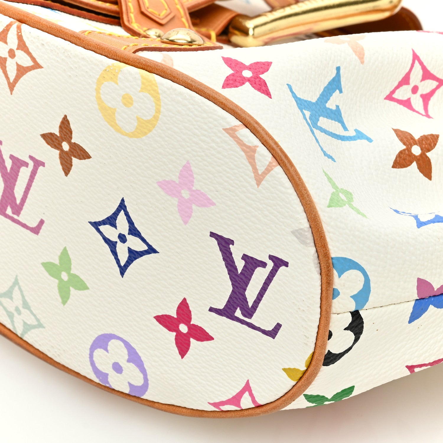 Louis Vuitton Monogram Multicolor Theda GM White 9 of 9