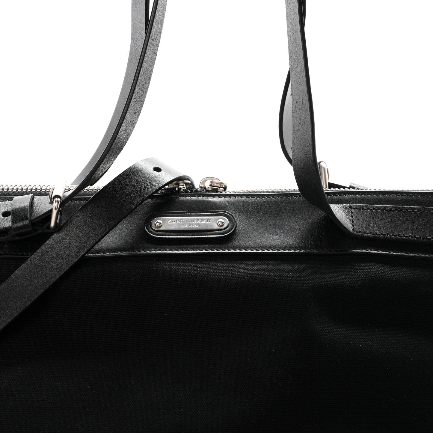 Canvas ID Shopping Bag Black