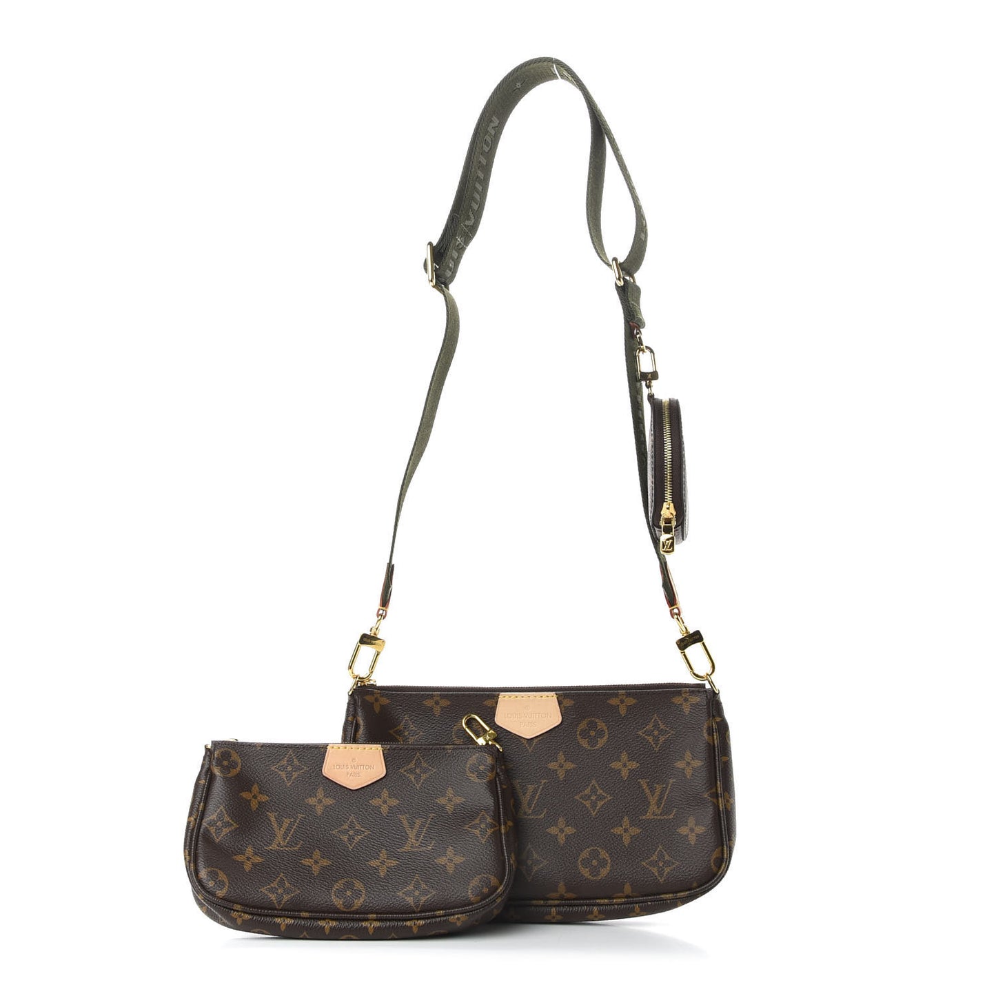 Monogram Multi Pochette Accessories Kaki