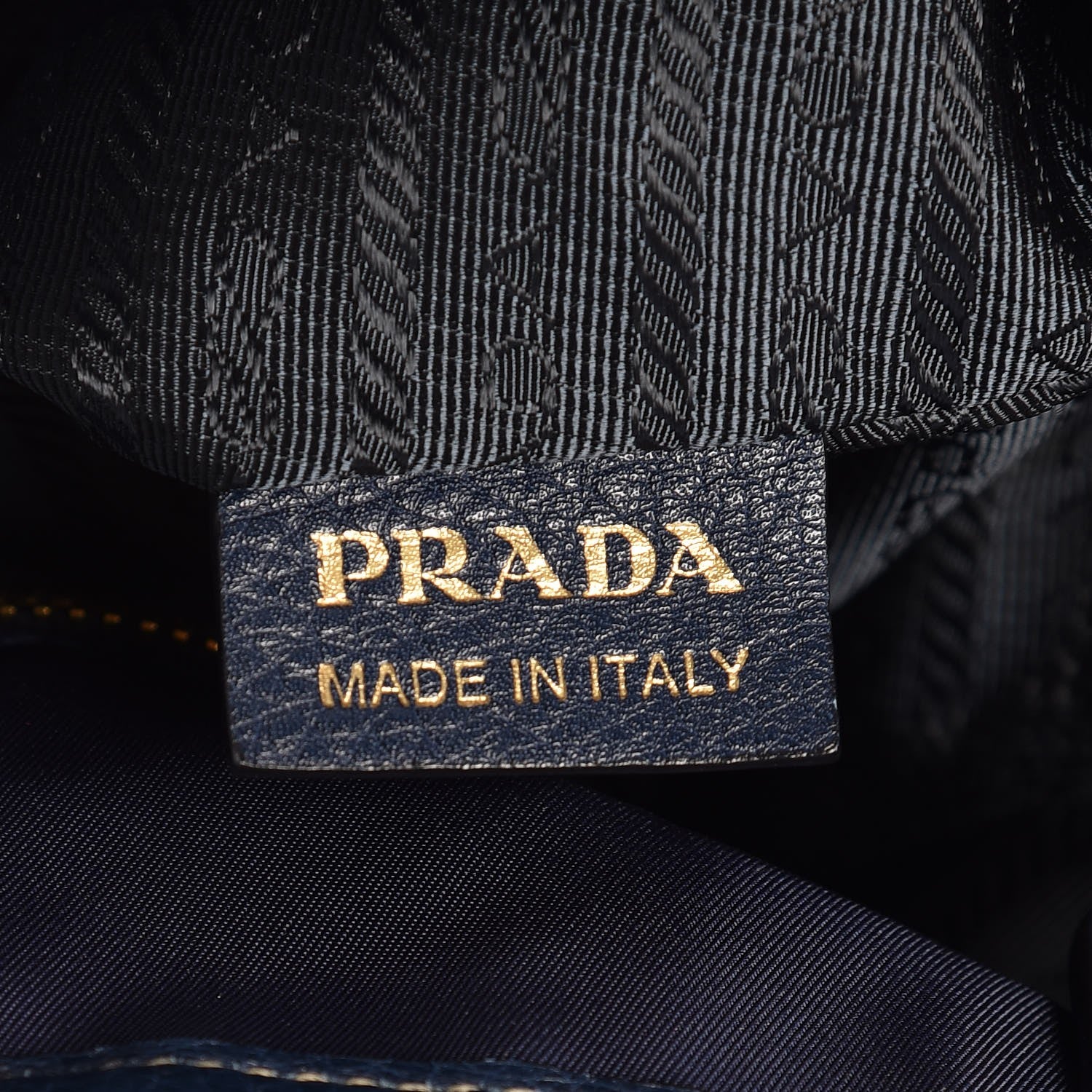 Prada Tessuto Nylon Vitello Daino Tote Baltico 7 of 9